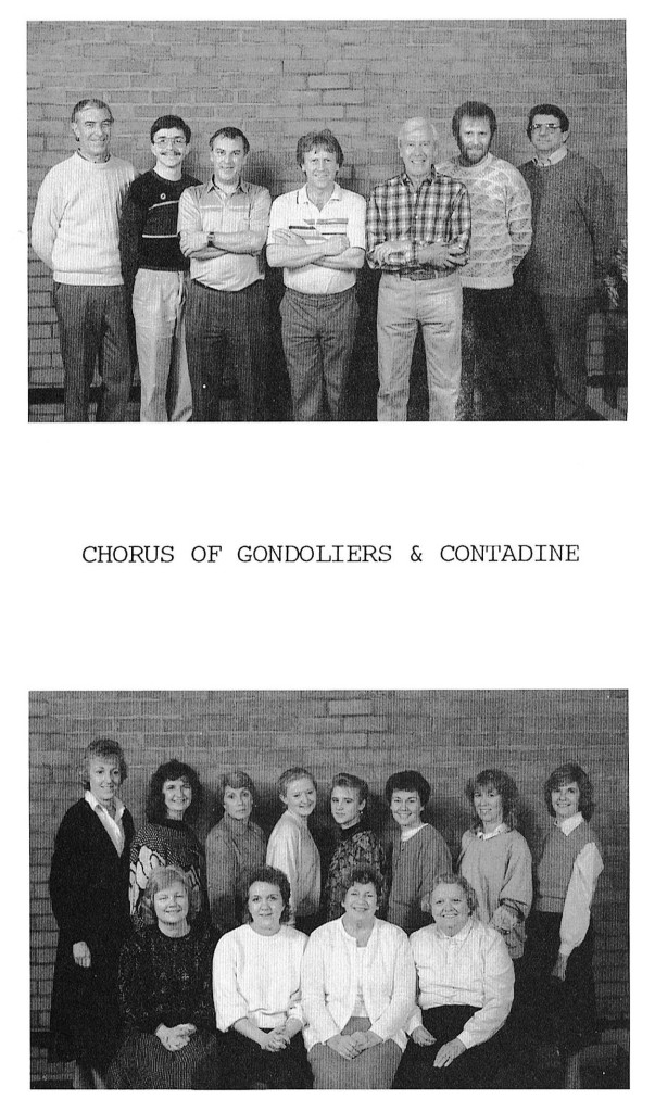1990 Gondoliers chorus