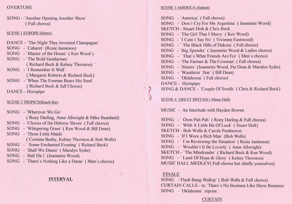 1997 Ent Express songs